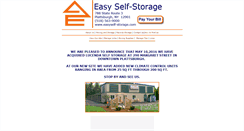 Desktop Screenshot of easyself-storage.com